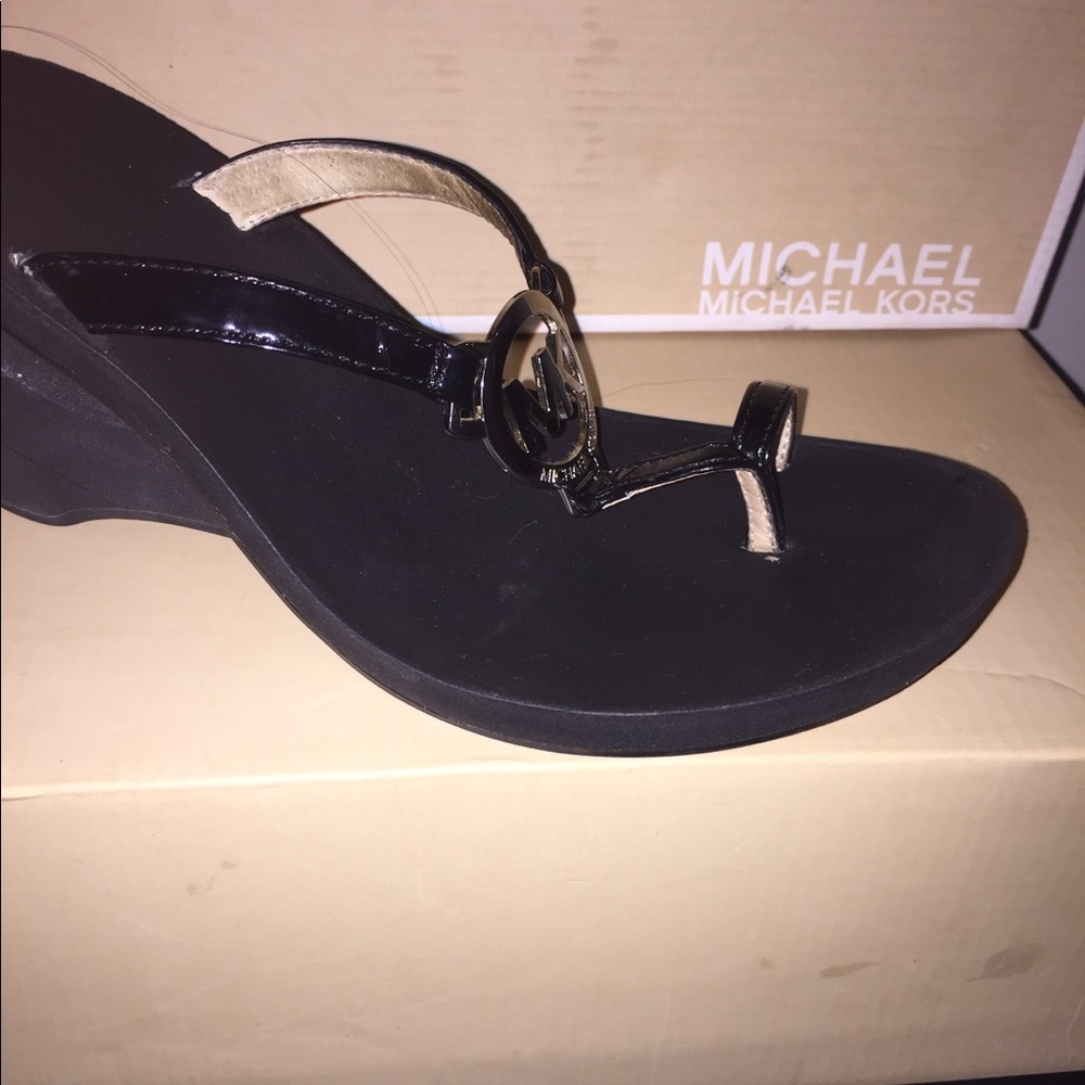 Michael Kors black sandals